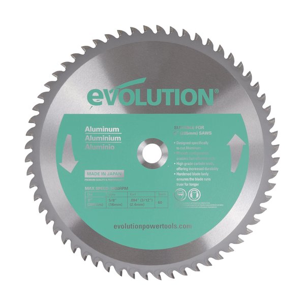 Evolution 8" Aluminum Cutting Blade, 20mm Arbor 8BLADEAL